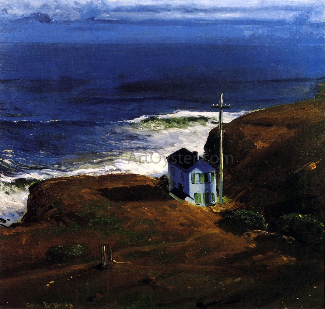 George Wesley Bellows Shore House - Hand Painted Oil Painting