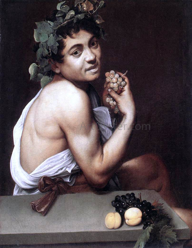  Caravaggio Merisi Sick Bacchus - Hand Painted Oil Painting