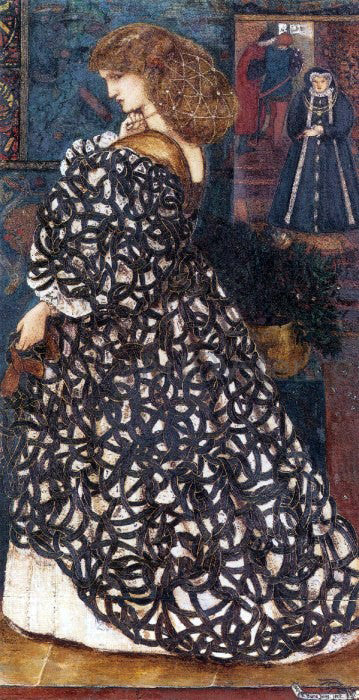 Sir Edward Burne-Jones Sidonia von Bork - Hand Painted Oil Painting