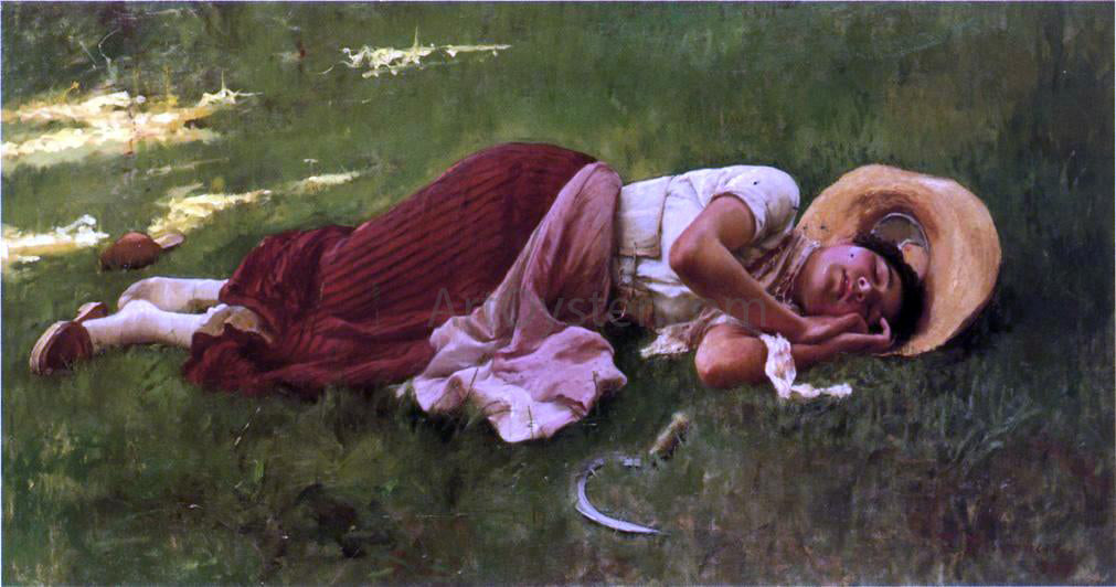 Frank Duveneck Siesta - Hand Painted Oil Painting