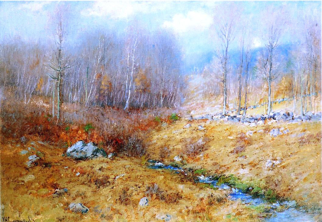 Joseph H Greenwood Signs of Spring - Hand Painted Oil Painting