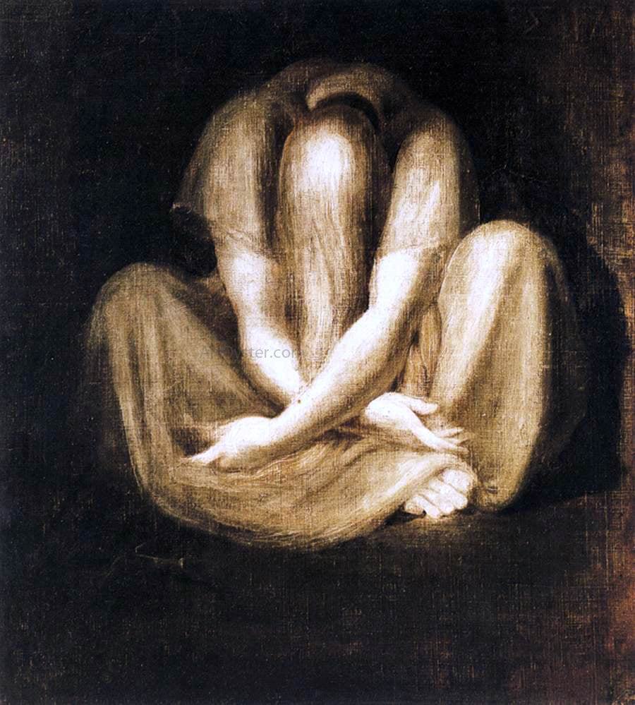 John Henry Fuseli Silence - Hand Painted Oil Painting