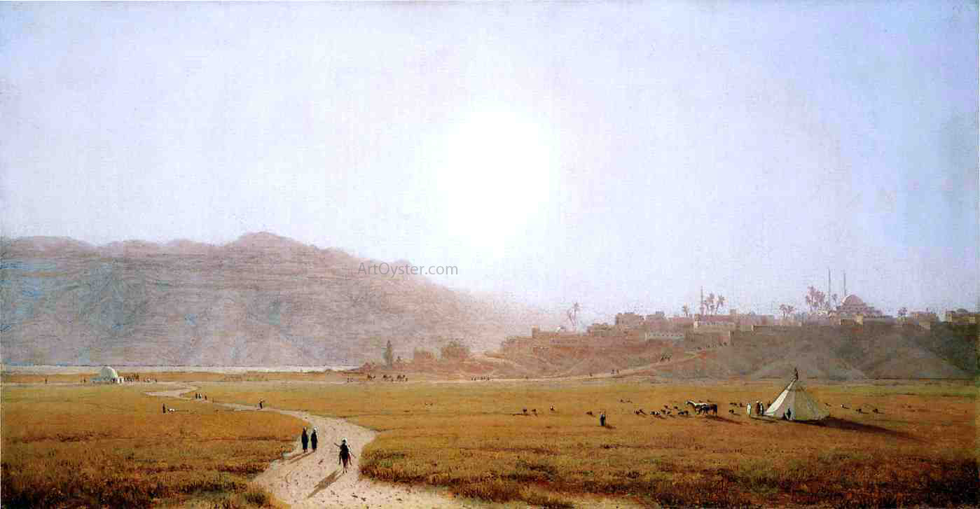 Sanford Robinson Gifford Siout, Egypt - Hand Painted Oil Painting