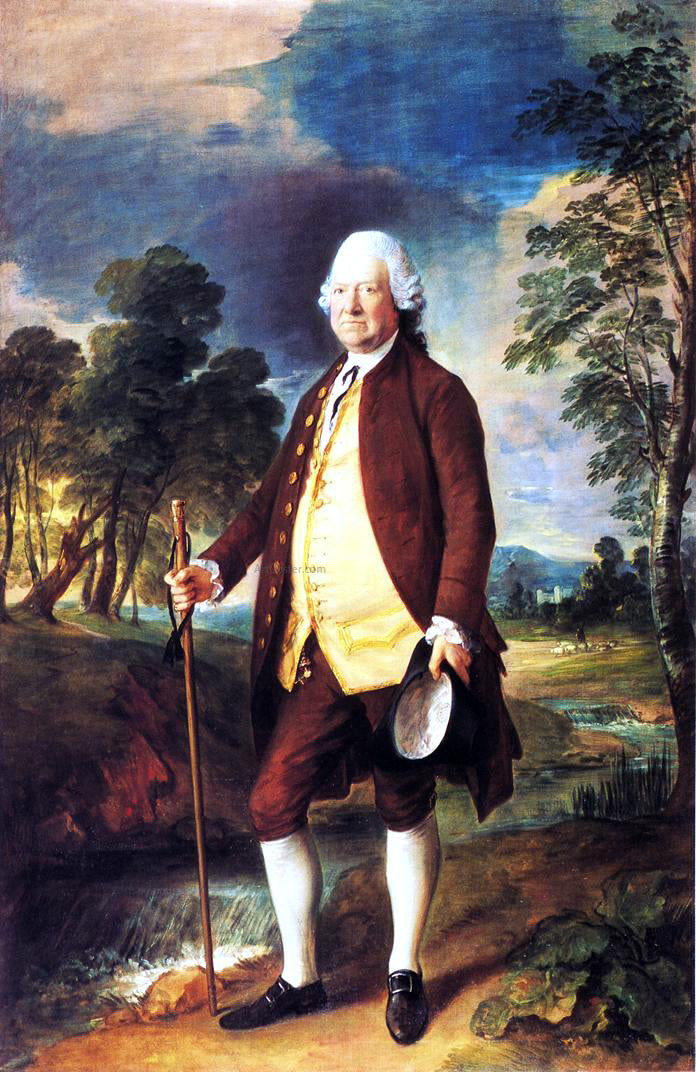 Thomas Gainsborough Sir Benjamin Truman - Hand Painted Oil Painting