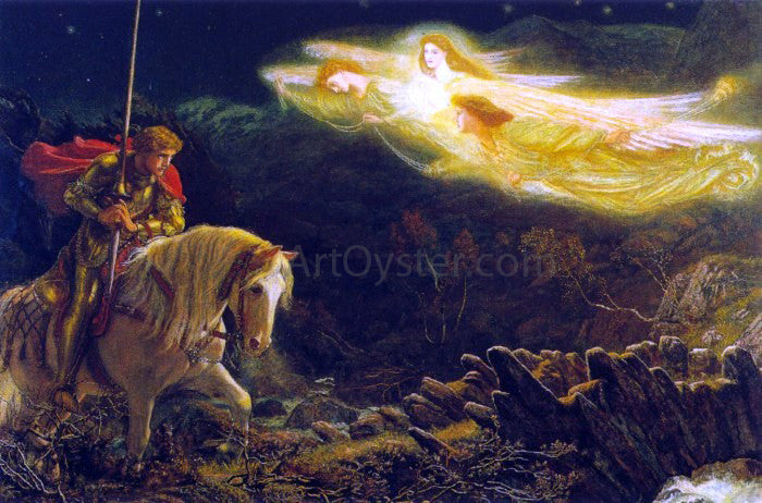 Arthur Hughes Sir Galahad - Hand Painted Oil Painting