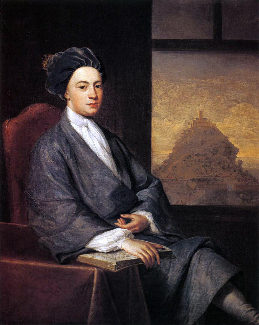 John Smibert Sir John St. Aubyn - Hand Painted Oil Painting