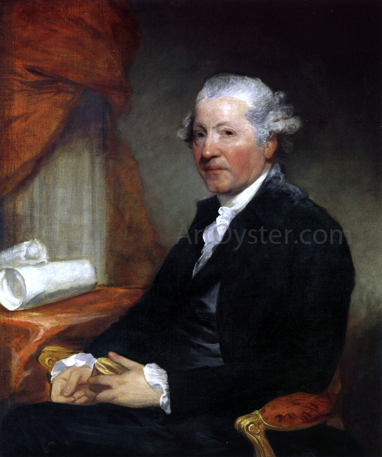 Gilbert Stuart Sir Joshua Reynolds - Hand Painted Oil Painting