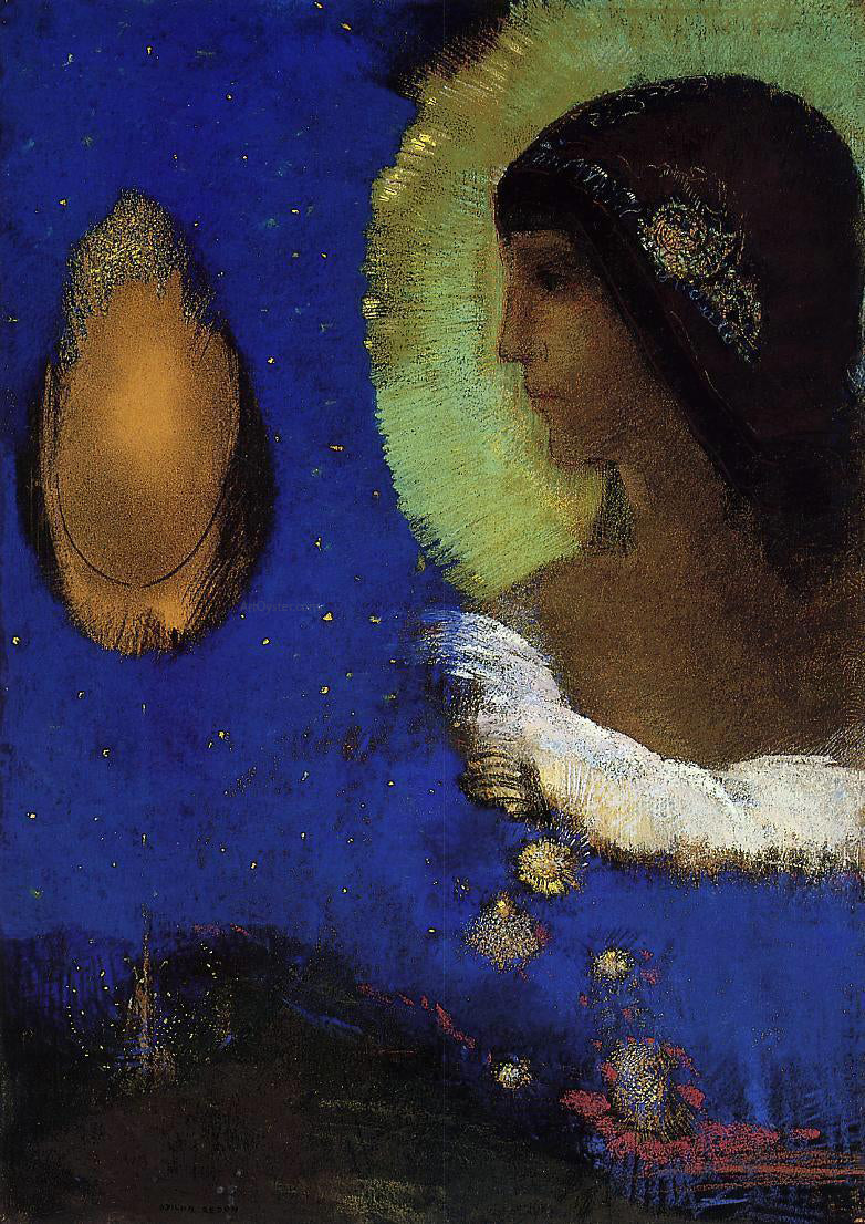 Odilon Redon Sita - Hand Painted Oil Painting