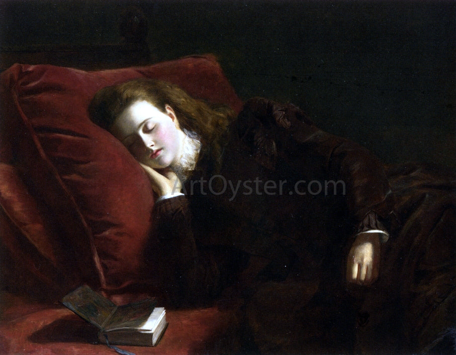 William Powell Frith Sleep - Hand Painted Oil Painting