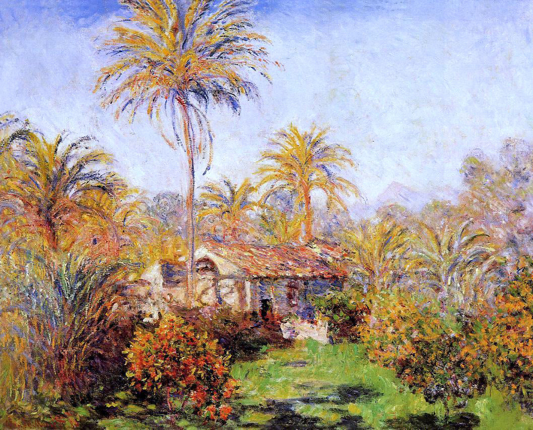 Claude Oscar Monet Small Country Farm in Bordighera - Hand Painted Oil Painting