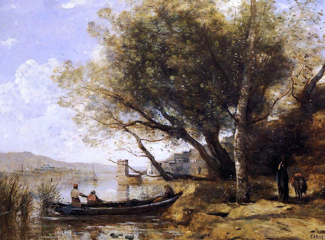 Jean-Baptiste-Camille Corot Smyrne-Bornabat - Hand Painted Oil Painting