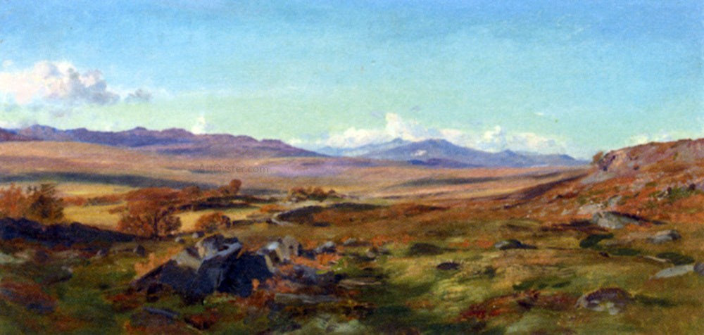 Henry William BanksDavis Snowdon from Trawsfynydd Wales - Hand Painted Oil Painting