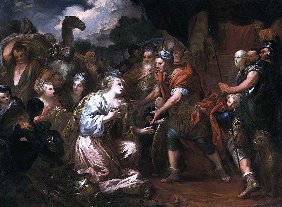 Pietro Dandini Solomon and the Queen of Sheba - Hand Painted Oil Painting