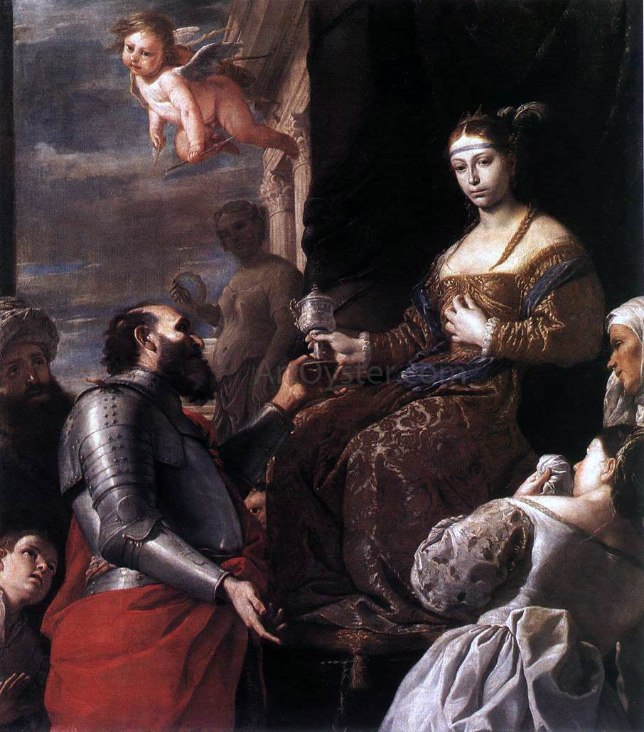 Mattia Preti Sophonisba Receiving the Goblet - Hand Painted Oil Painting