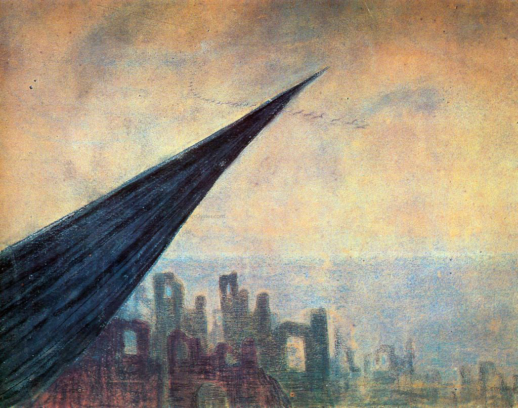 Mikalojus Ciurlionis Sorrow II - Hand Painted Oil Painting