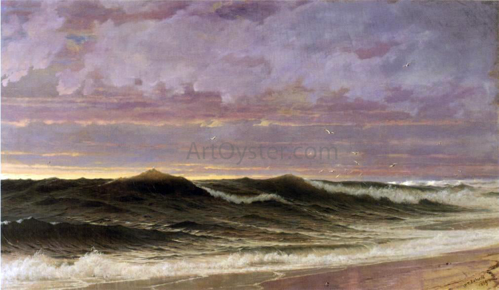 William Trost Richards South Nantucket - Hand Painted Oil Painting