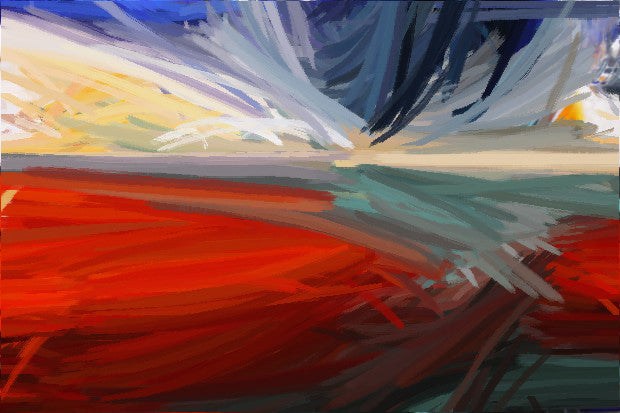 Our Original Collection Speed of Light - Hand Painted Oil Painting