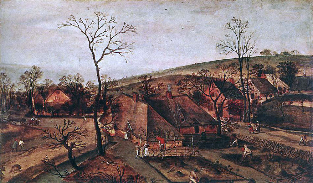 Jacob Grimmer Spring - Hand Painted Oil Painting