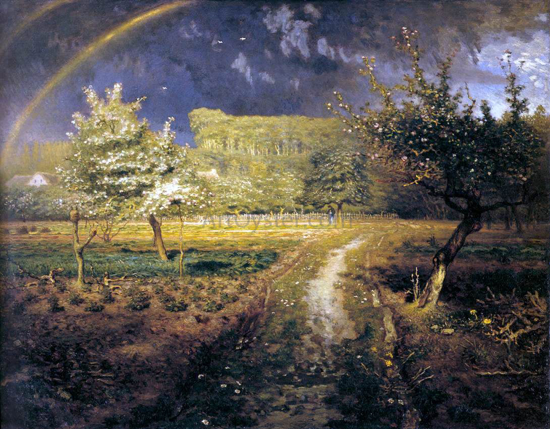 Jean-Francois Millet Spring - Hand Painted Oil Painting
