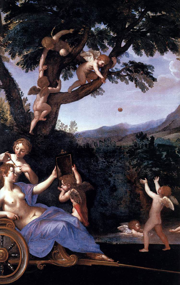  Francesco Albani Spring (detail) - Hand Painted Oil Painting