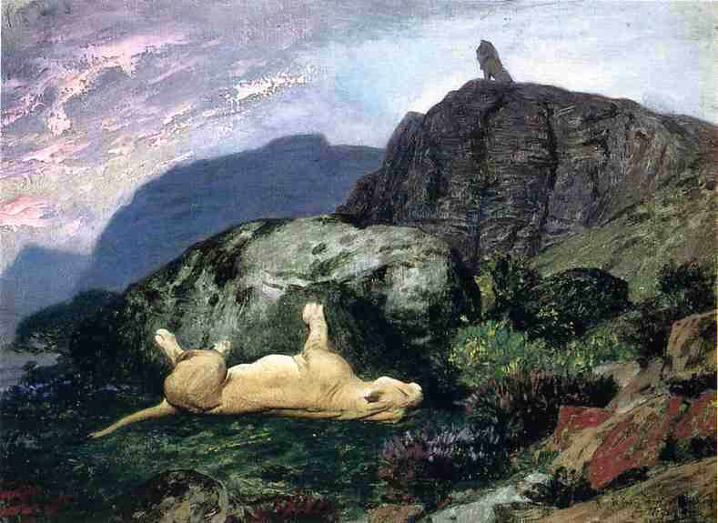 Jean-Leon Gerome Spring in Arabia (study) - Hand Painted Oil Painting