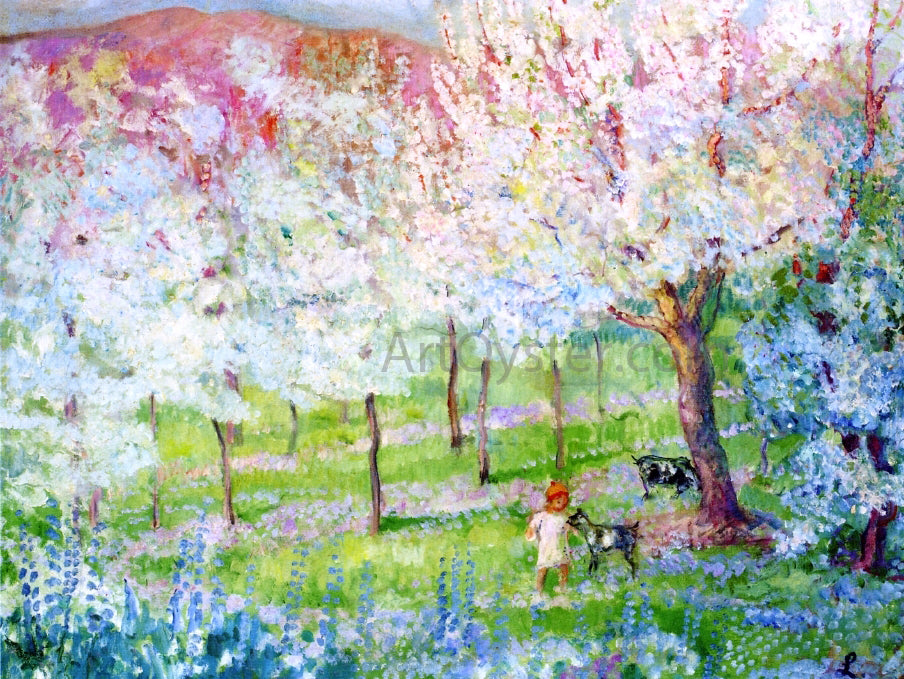 Henri Lebasque Spring Landscape - Hand Painted Oil Painting