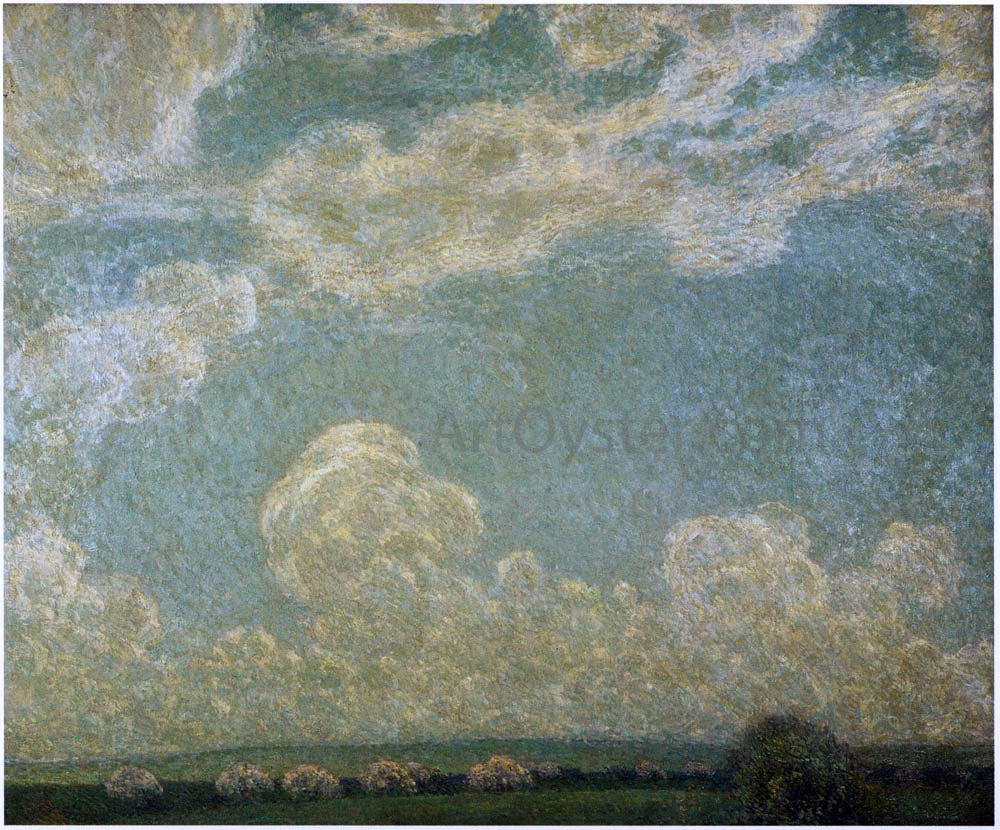 Henri Le Sidaner Spring Sky - Hand Painted Oil Painting