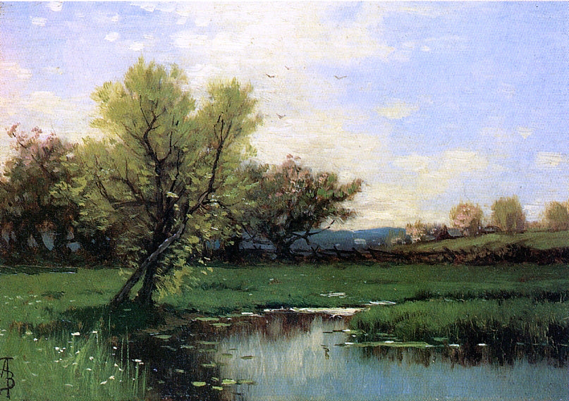 Alfred Thompson Bricher Springtime - Hand Painted Oil Painting