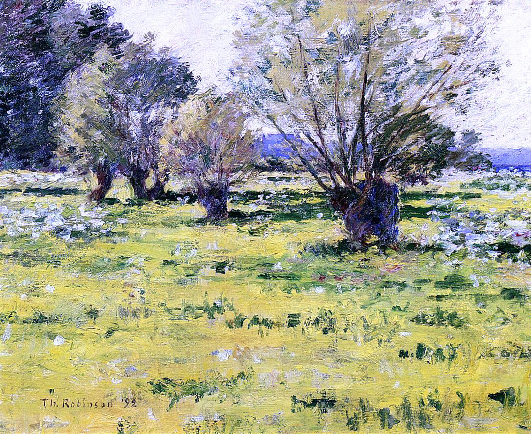 Theodore Robinson Springtime - Hand Painted Oil Painting