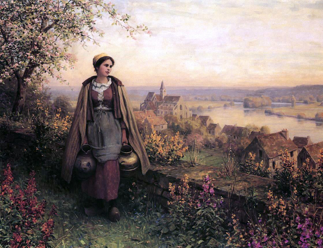 George Inness Springtime - Hand Painted Oil Painting