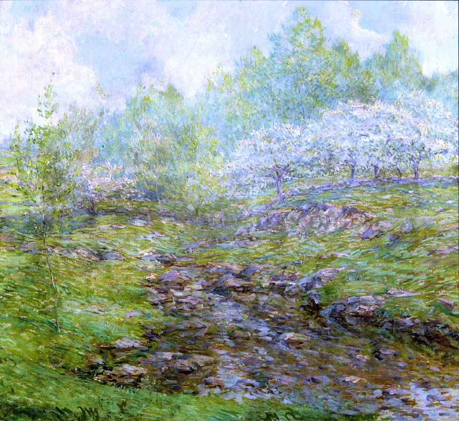 Robert Lewis Reid Springtime - Hand Painted Oil Painting