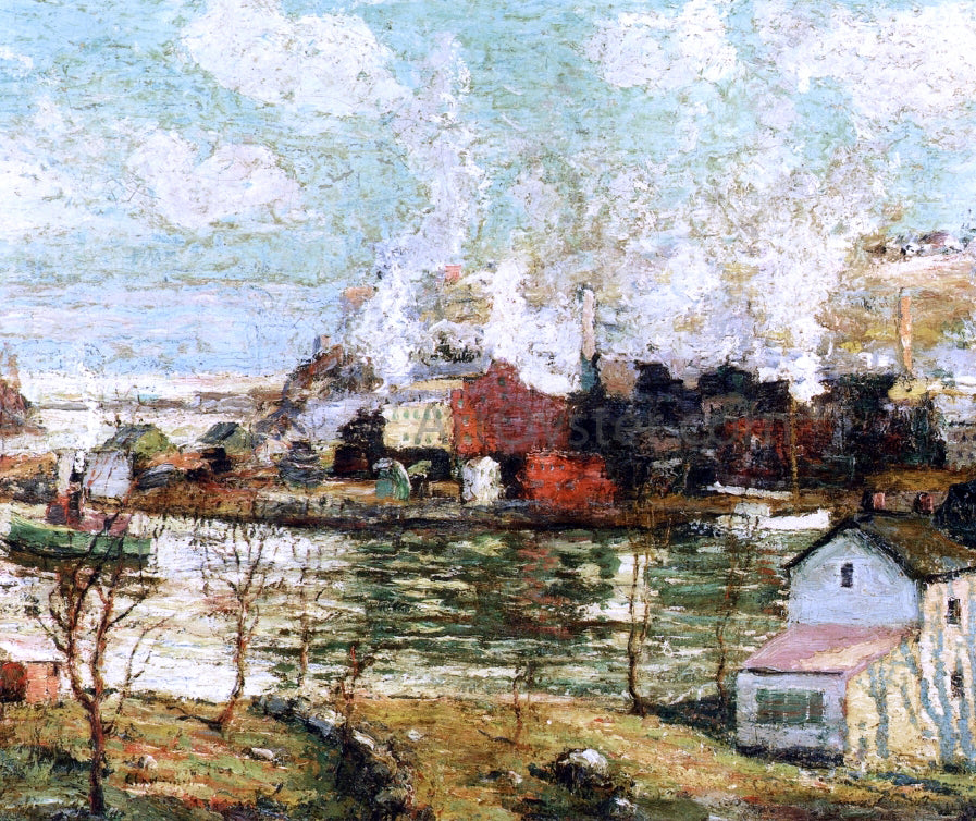 Ernest Lawson Spuyten Duyvil Creek - Hand Painted Oil Painting