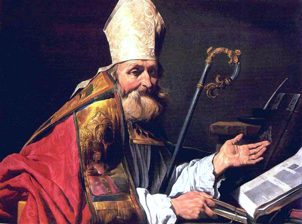 Matthias Stom St Ambrose - Hand Painted Oil Painting