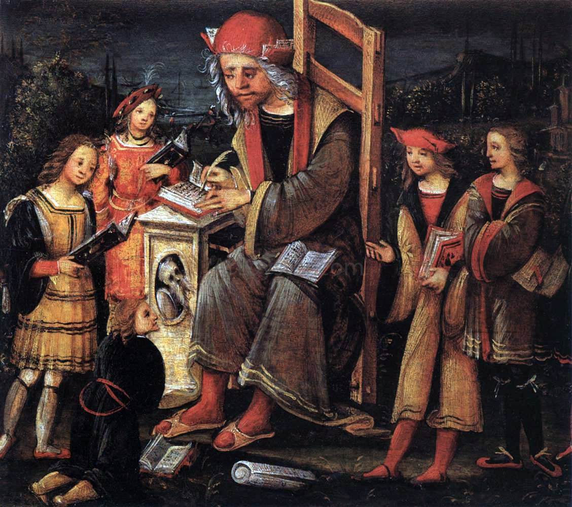 Amico Aspertini St Cassiano - Hand Painted Oil Painting