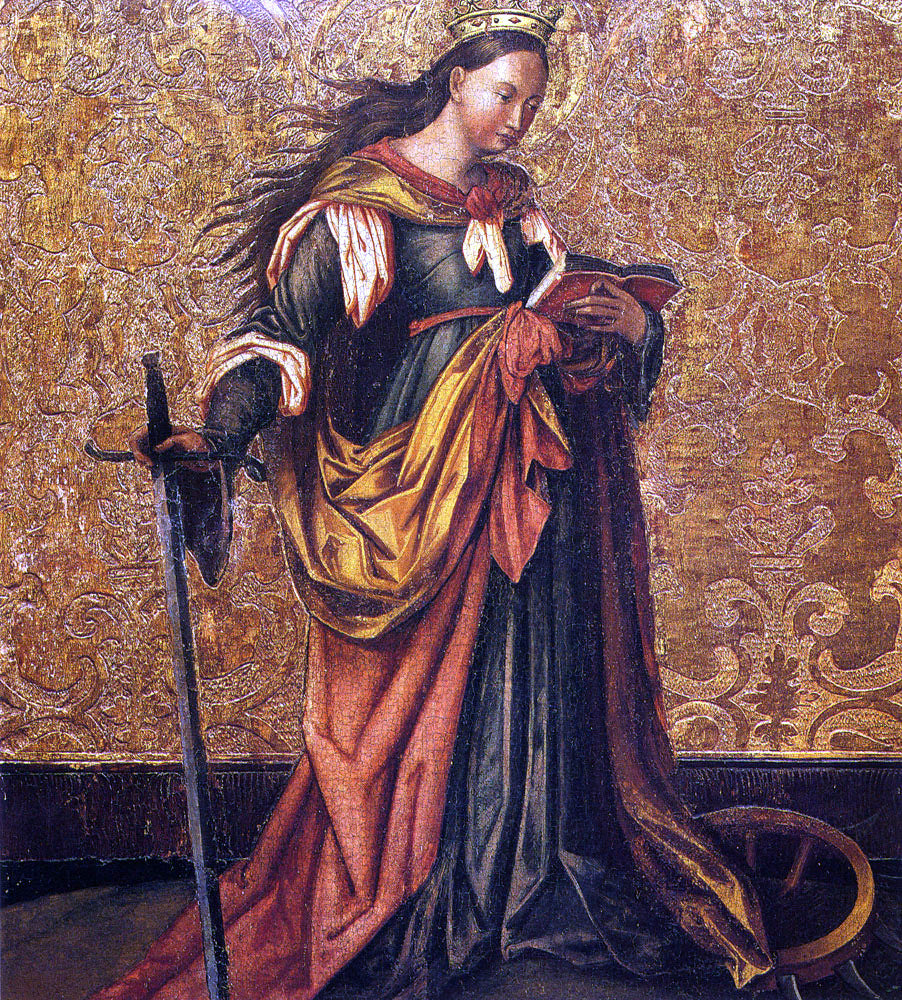 Konrad Witz St. Catherine Of Alexandria - Hand Painted Oil Painting