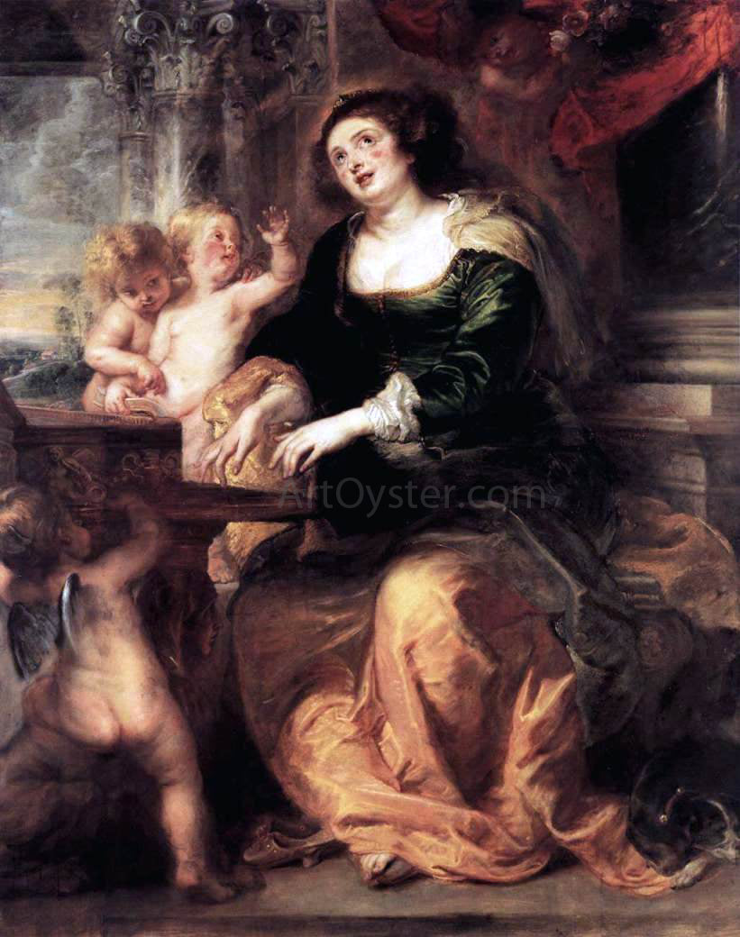 Peter Paul Rubens St. Cecilia - Hand Painted Oil Painting