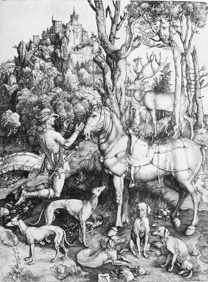 Albrecht Durer St Eustace - Hand Painted Oil Painting