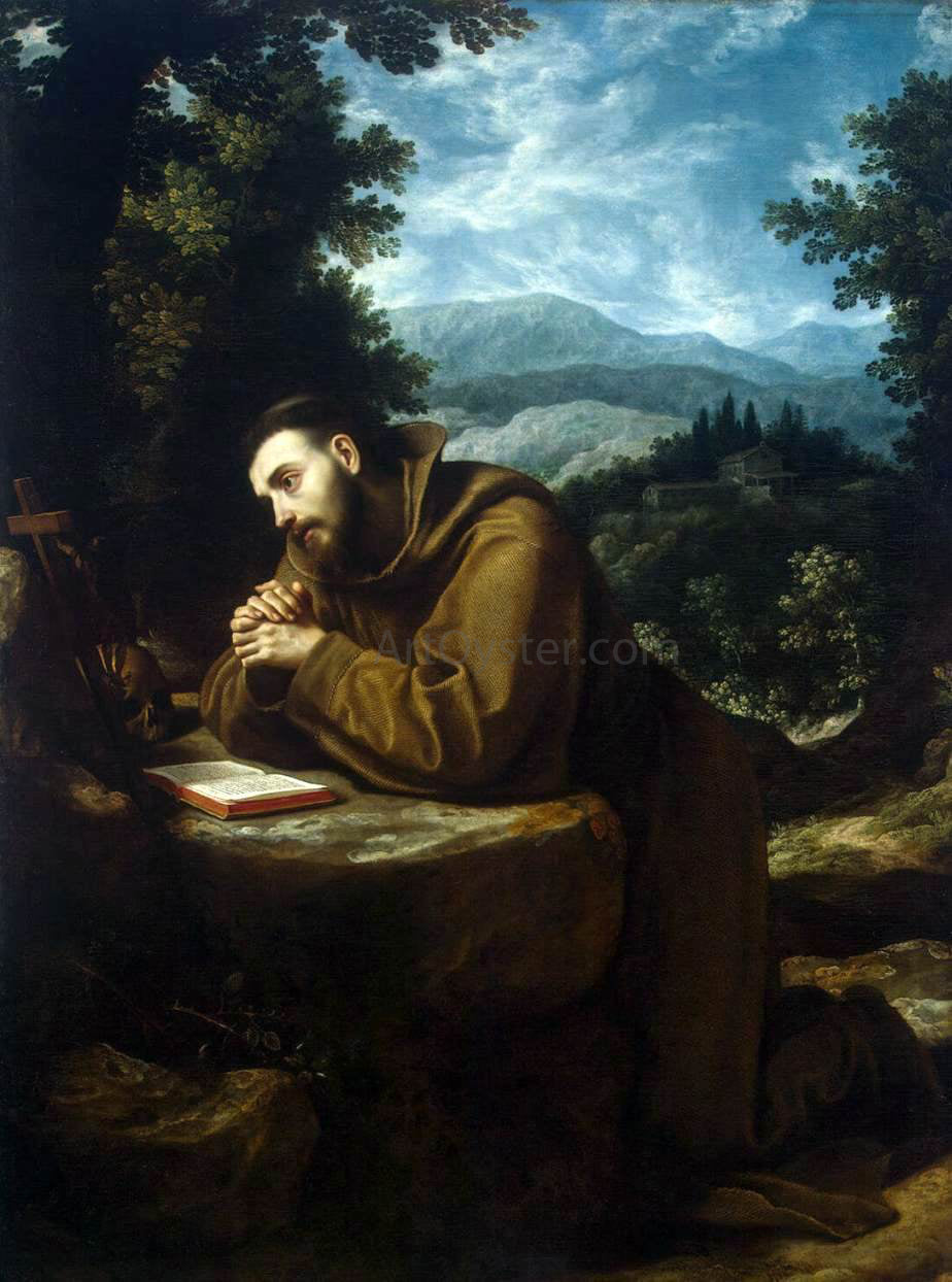 Cigoli St Francis - Hand Painted Oil Painting