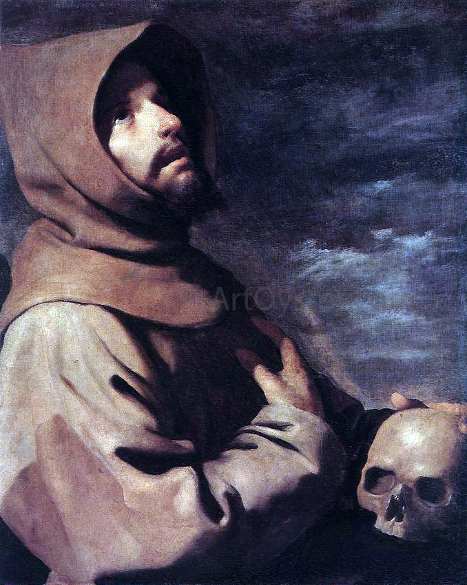 Francisco De Zurbaran St Francis - Hand Painted Oil Painting