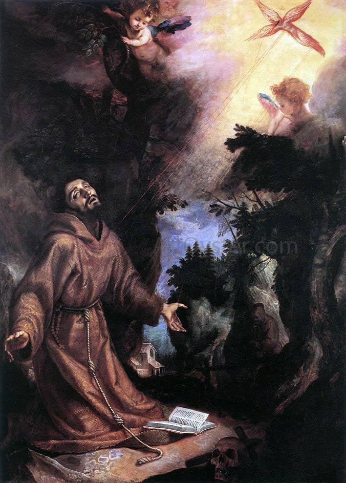 Cigoli St Francis Receives the Stigmata - Hand Painted Oil Painting