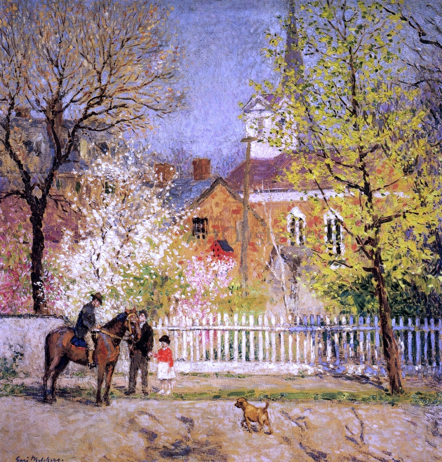  Gari Melchers St. George's Church - Hand Painted Oil Painting