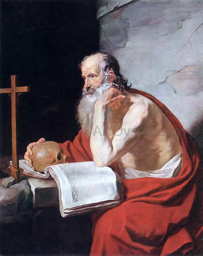 Jacques Blanchard St Jerome - Hand Painted Oil Painting