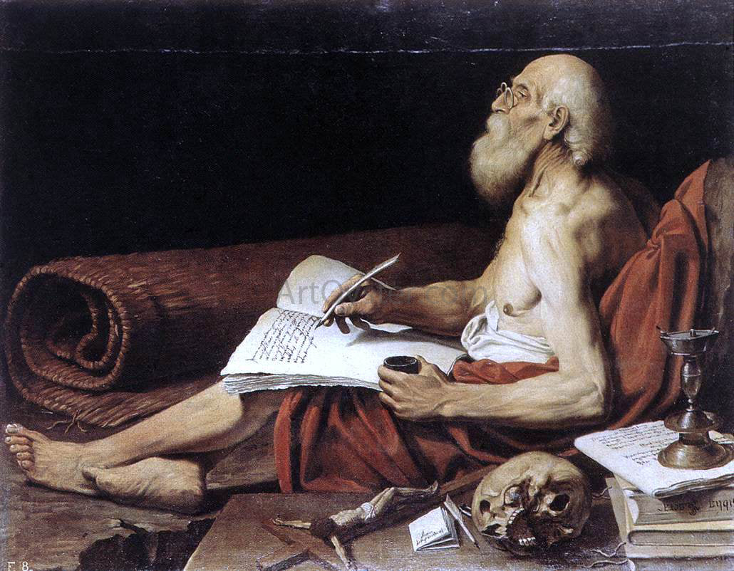 Lionello Spada St Jerome - Hand Painted Oil Painting