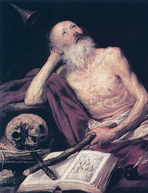 Antonio De Pereda St Jerome - Hand Painted Oil Painting