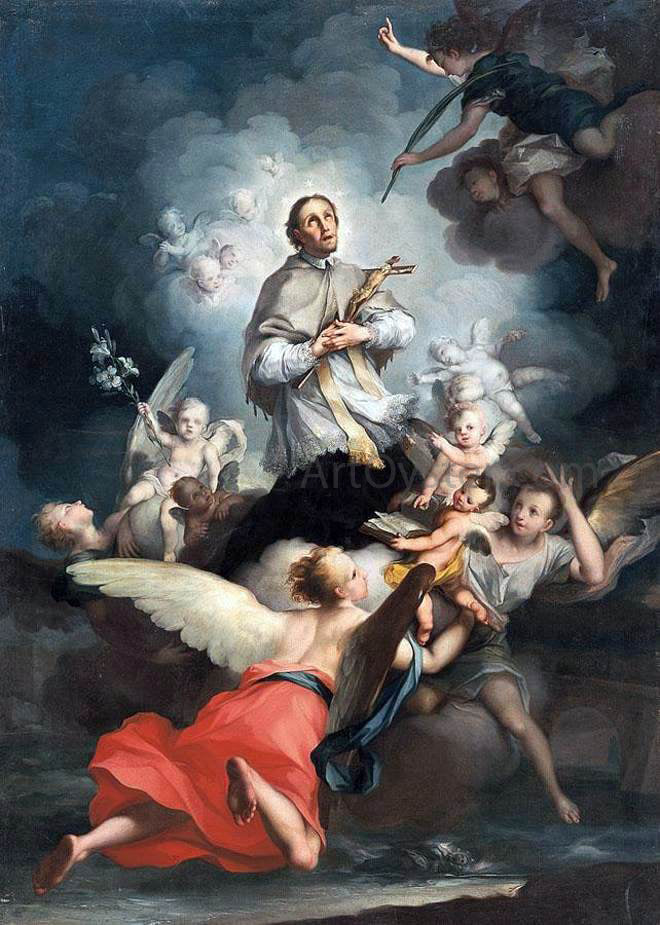 Ignaz Stern St John of Nepomuk - Hand Painted Oil Painting