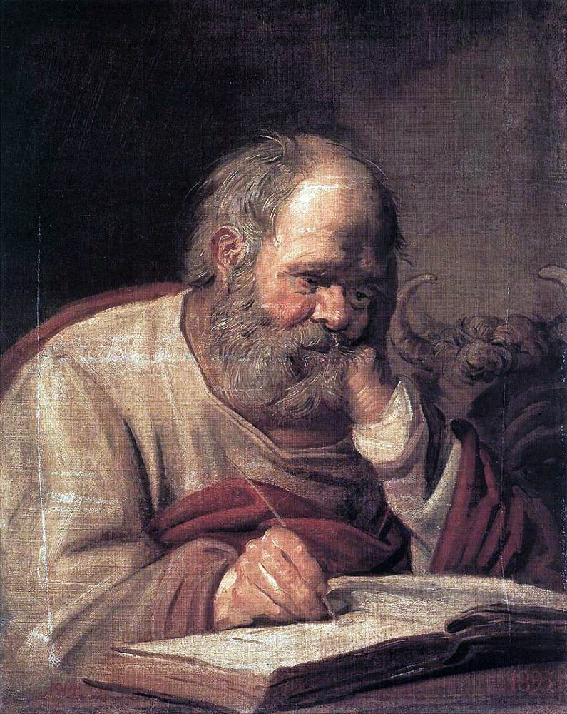 Frans Hals St Luke - Hand Painted Oil Painting