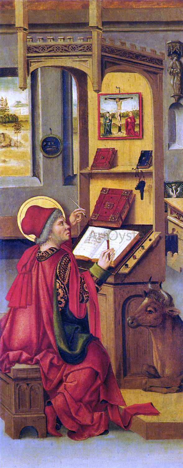 Gabriel Malesskircher St Luke - Hand Painted Oil Painting