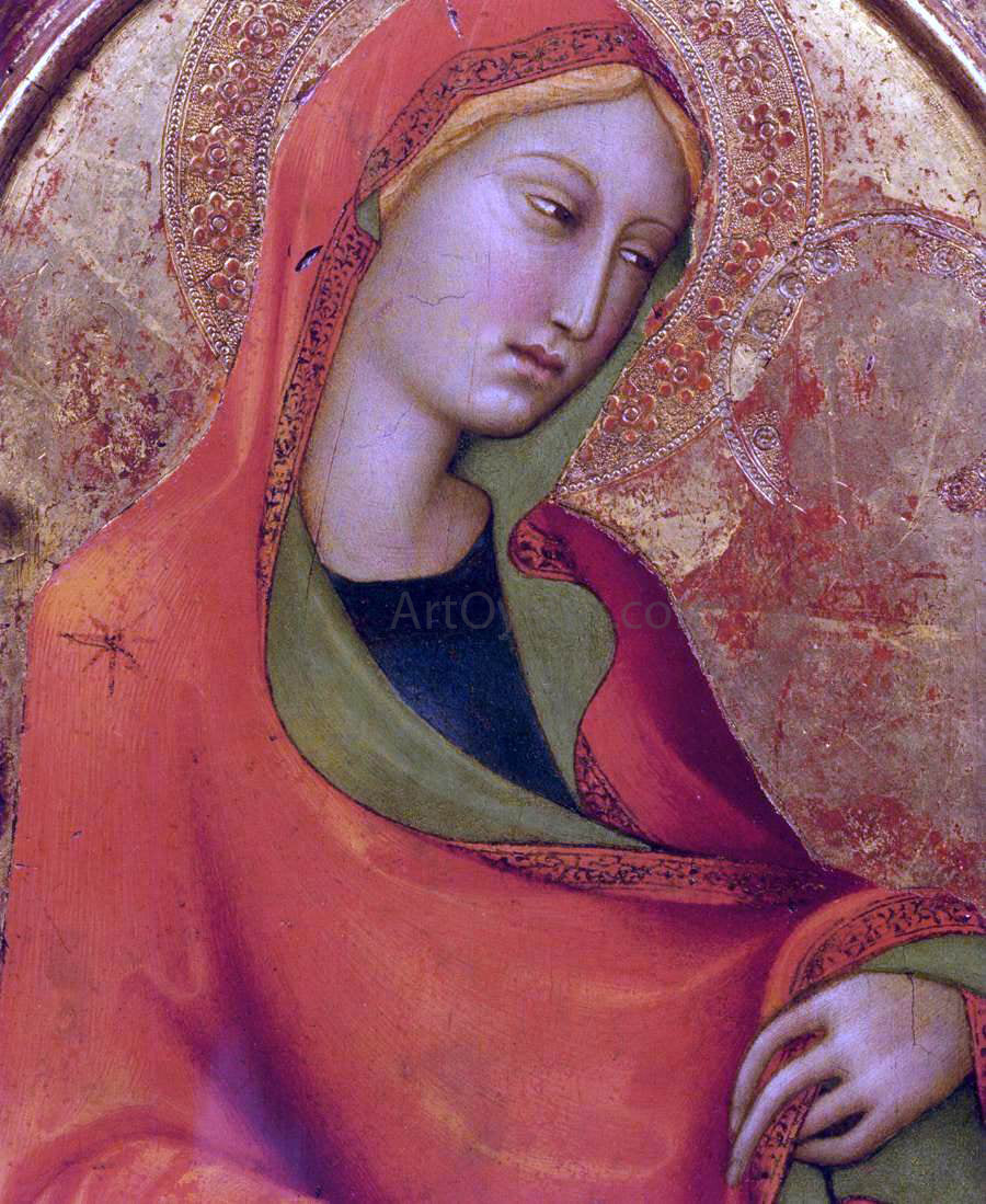 Lippo Memmi St Mary Magdalen (detail) - Hand Painted Oil Painting