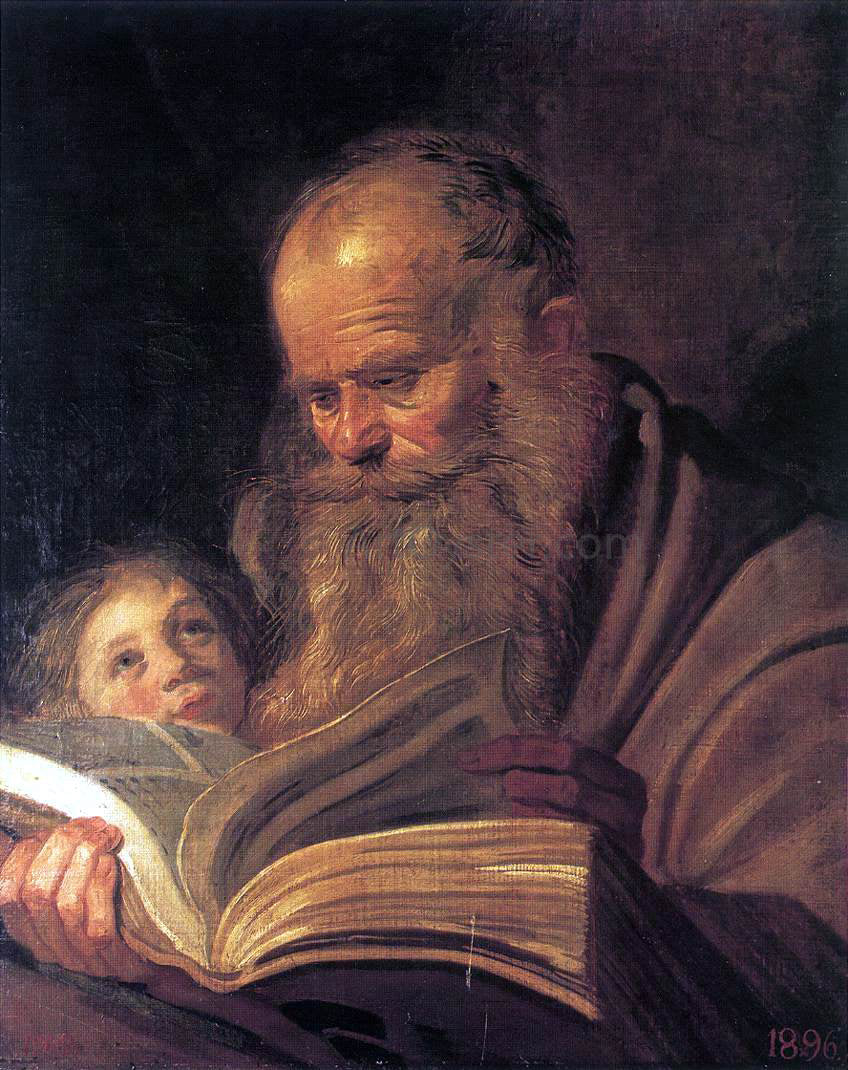 Frans Hals St. Matthew - Hand Painted Oil Painting