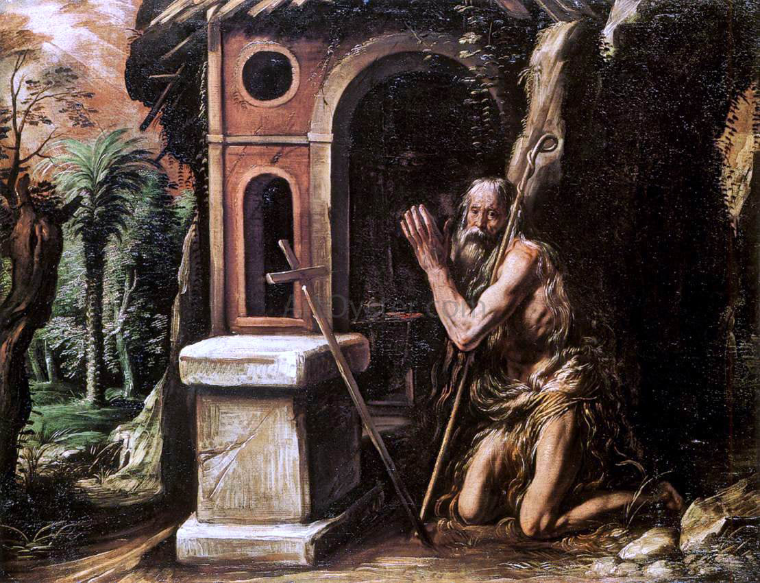 Tanzio Da Varallo St Onofrio - Hand Painted Oil Painting